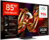 TCL SQD-Mini LED TV 85C8L, 85", 4K UHD, Google TV